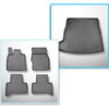 Conjunto de tapetes de bagageira e tapetes de carro feitos sob medida para Alfa Romeo Stelvio 949 SUV (01.2017-....) - sem subwoofer