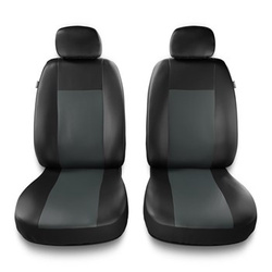 Capas de carro universais para Seat Ibiza I, II, III, IV, V (1984-2019) - cinza