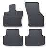 Tapetes de borracha para automóveis Audi A3 8V Limusine (2012-2020) - preto - 4 pcs.