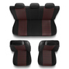 Capas de carro universais para Renault Kangoo I, II, III (1997-....) - vermelho
