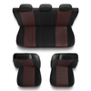 Capas de carro universais para Suzuki SX4 I, II (2006-2019) - vermelho