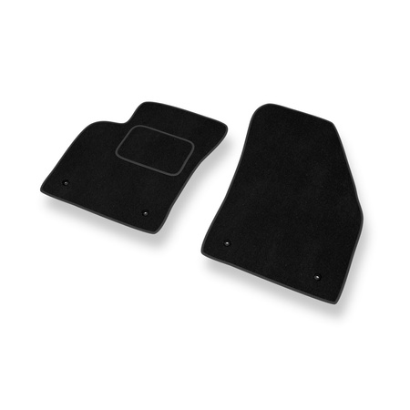 Tapetes de veludo para carros Volvo S40 II (2004-2012) - Tapetes para carros preta