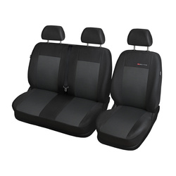 Conjunto de capas para bancos de carro Opel Movano B Van (2010-2022) apenas assentos dianteiros - 3x1 - E3