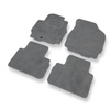 Tapetes de veludo para carros Mazda Tribute II SUV (2003-2007) - Tapetes para carros cinza