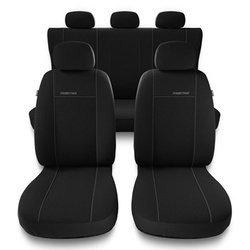 Capas de carro universais para BMW X5 E53, E70, F15, G05 (2000-....) - preto