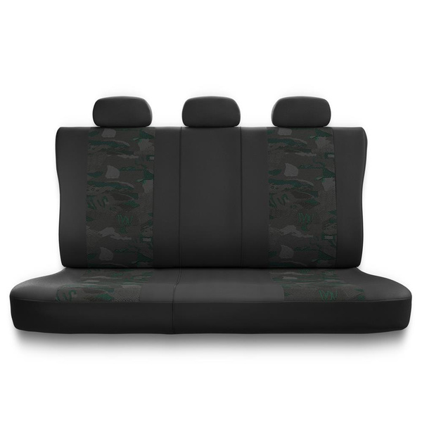 Capas de carro universais para Nissan Pixo (2008-2013) - verde