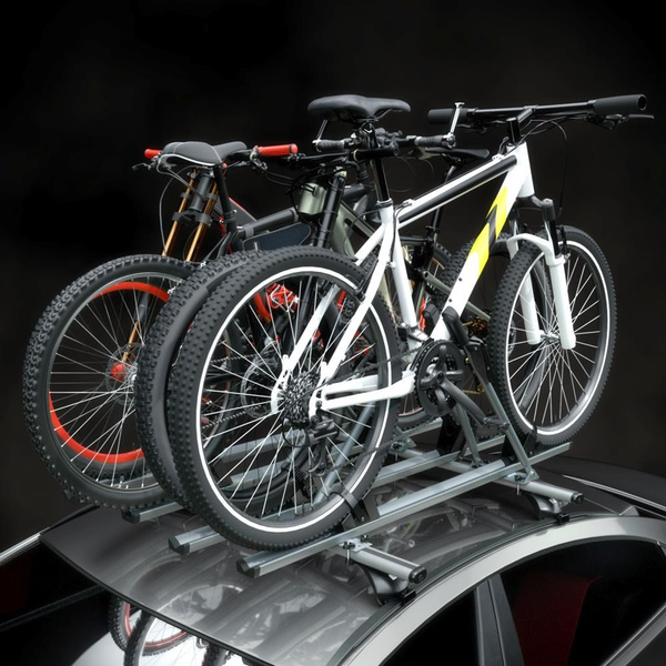 Porta-bicicletas de tejadilho feito de alumínio - 4xM-17