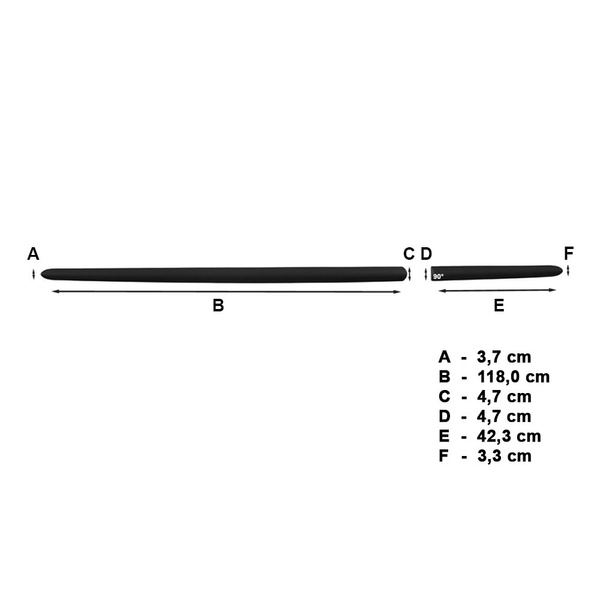Fitas laterais compatíveis com Opel Corsa C Hatchback (3 portas) - (2000-2006)