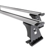 Suporte de tejadilho compatível com Kia ProCeed Shooting Brake (2019-....) - bagageiro prata - mala de teto - rack de barras - pontos de montagem - Alumínio