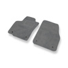 Tapetes de veludo para carros Opel Astra H (2004-2012) - Tapetes para carros cinza