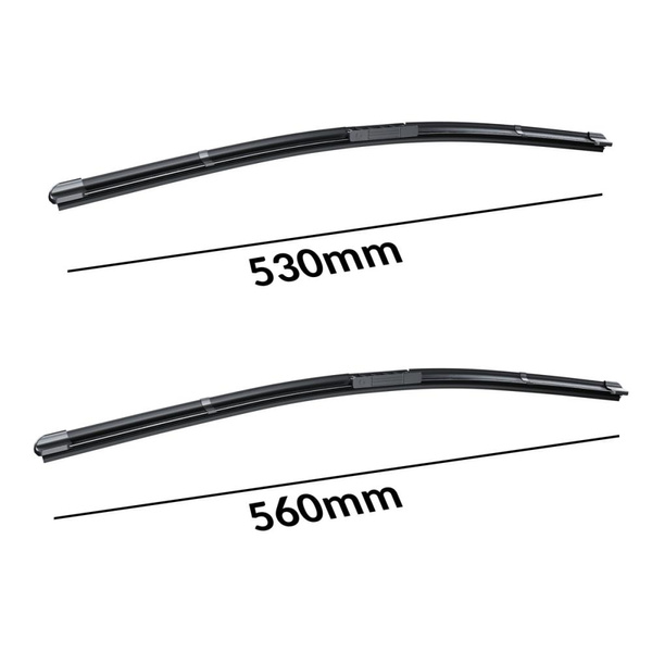 Escovas limpa-vidros para pára-brisas para Land Rover Range Rover Sport I SUV (03.2005-08.2013) - planas