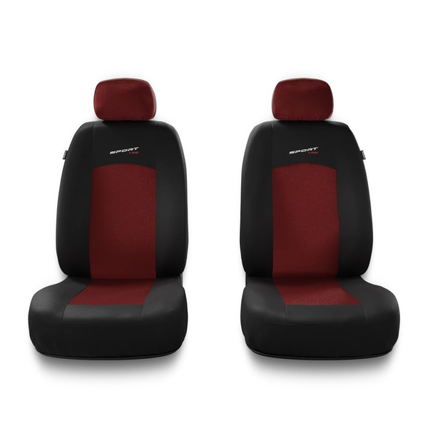 Capas de carro universais para BMW X1 I, II (2009-2022) - vermelho