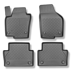 Tapetes TPE para Seat Alhambra II Van (12.2015-10.2022) - 5 ou 7 lugares; sem terceira fileira