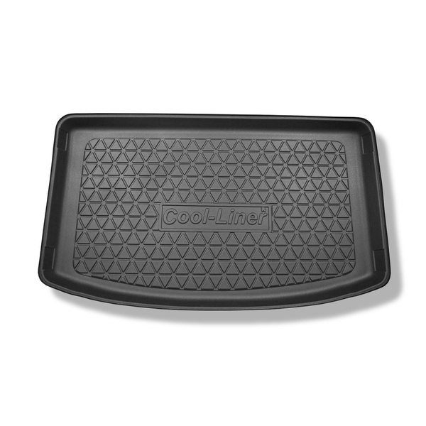 Tapete para a bagageira projetado para Kia Rio IV YB Hatchback (02.2017-....) - parte superior do porta-malas; modelos com base móvel de porta-malas; não para a versão Mild Hybrid