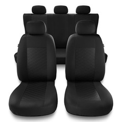 Capas de carro universais para Kia Cerato (2004-2008) - Tipo 3 (preto)