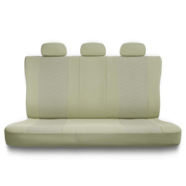Capas de carro universais para Peugeot 607 (2000-2010) - Tipo 3 (bege)