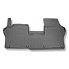 Conjunto de tapetes de bagageira e tapetes de carro feitos sob medida para Volkswagen ID. Buzz Van (05.2022-....) - 5 lugares; distância entre eixos curtos; também com placa Multi-flex