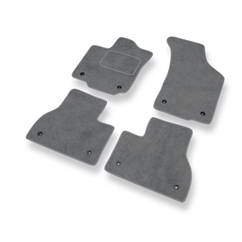 Tapetes de veludo para carros Volkswagen Phaeton Sedan (2002-2016) versão curta 