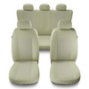 Capas de carro universais para Audi A4 B5, B6, B7, B8, B9 (1995-2024) - Tipo 3 (bege)