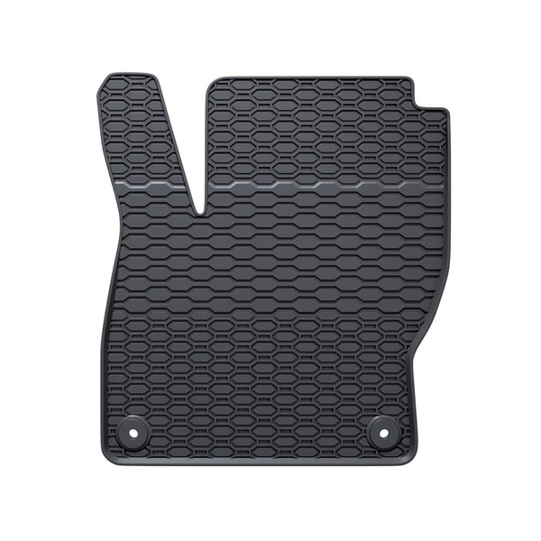 Tapetes de borracha para automóveis Ford Focus III Hatchback, Carrinha, Sedan (2011-2018) - preto - 4 pcs.