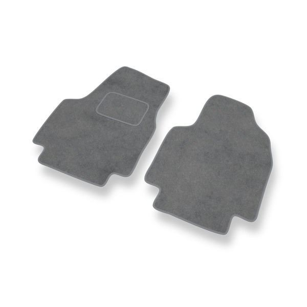 Tapetes de veludo para carros Fiat Scudo I Combo (1995-2007) - Tapetes para carros cinza