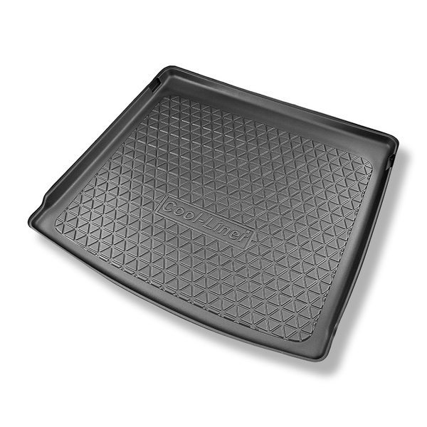 Tapete para a bagageira projetado para Mercedes-Benz GLE V167 SUV (11.2018-....) - 5/7 lugares; terceira fileira inclinada; também Plug-in Hybrid; banco traseiro fixo