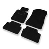 Tapetes de veludo para carros BMW Série 1 E81/E87 Coupé, Hatchback (2004-2013) - Tapetes para carros preta