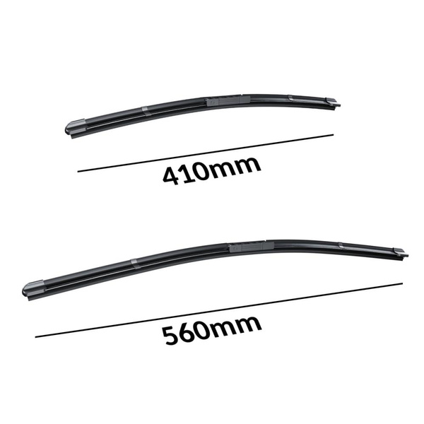 Escovas limpa-vidros para pára-brisas para Dacia Lodgy Van (03.2012-04.2015) - planas