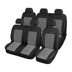 Conjunto de capas para bancos de carro Peugeot Boxer II Van (2006-2014) 7 lugares - E2
