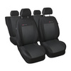 Conjunto de capas para bancos de carro Fiat Tipo Hatchback, Combo, Sedan (2015-....) - E3