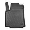 Conjunto de tapetes de bagageira e tapetes de carro feitos sob medida para Citroen C3 Aircross II SUV (11.2017-....) - parte inferior do porta-malas; modelos com base móvel de porta-malas (Flex Floor)