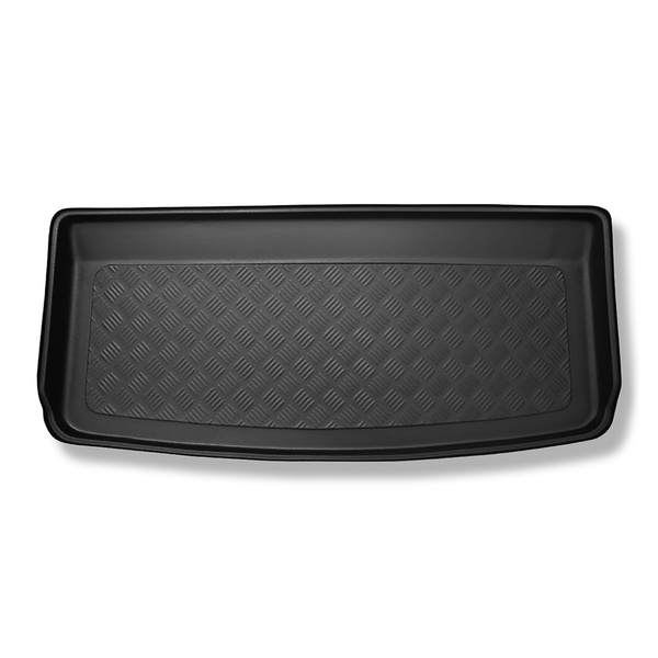 Tapete para a bagageira projetado para Ford S-Max I Minivan (05.2006-08.2015) - 7 lugares; terceira fileira levantada (para o espaço atrás da terceira fileira de assentos)