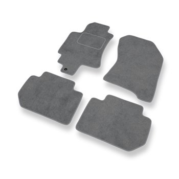 Tapetes de veludo para carros Subaru Tribeca II (2007-2014) - Tapetes para carros cinza