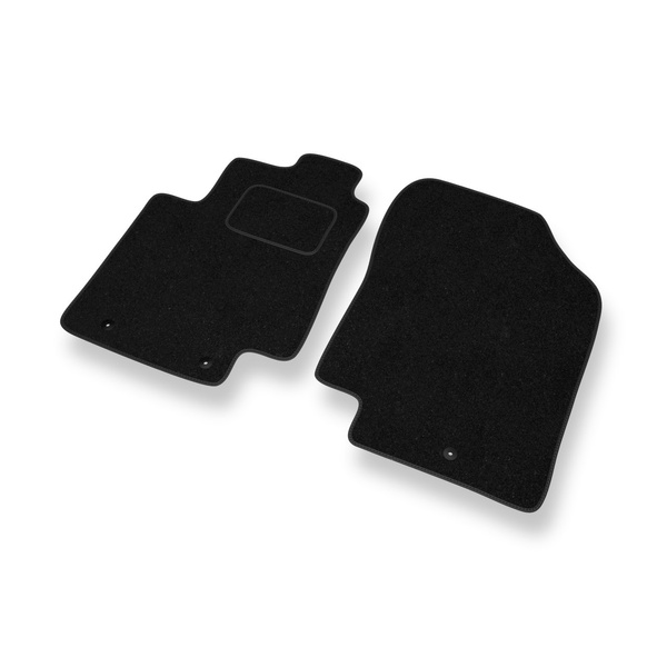 Tapetes de feltro para carros Kia Rio III Hatchback, Sedan (2011-2016) - Tapetes para carros preta