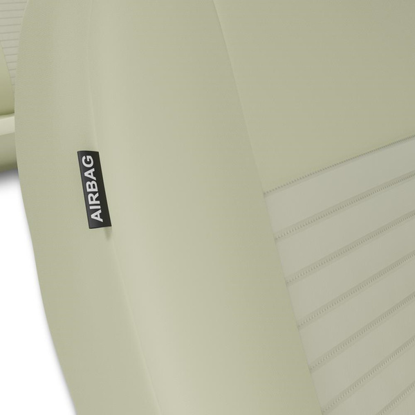 Capas de carro universais para Toyota Prius I, II, III, IV, V (1997-....) - Tipo 1 (bege)