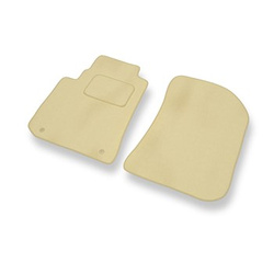 Tapetes de veludo para carros Rover 75 Sedan, Tourer (1999-2005) - Tapetes para carros bege
