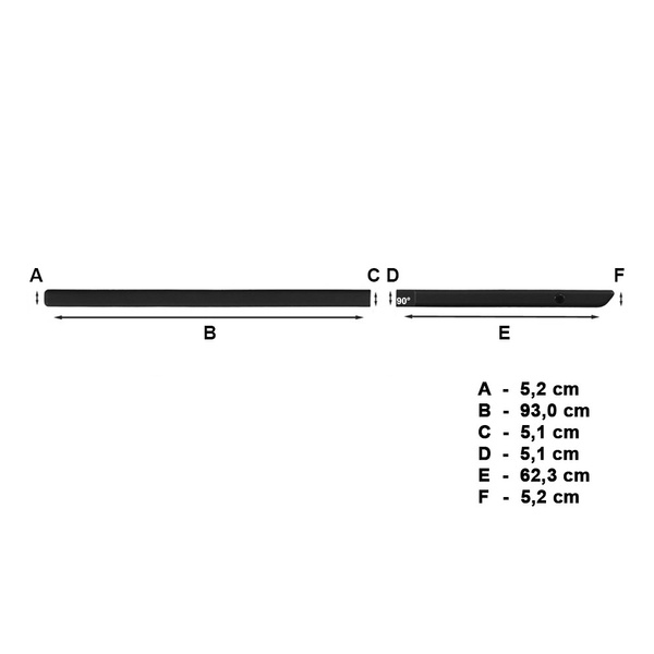 Fitas laterais compatíveis com Mini Countryman SUV (2011-....)