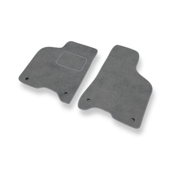 Tapetes de veludo para carros Volkswagen Lupo I (1998-2005) - Tapetes para carros cinza