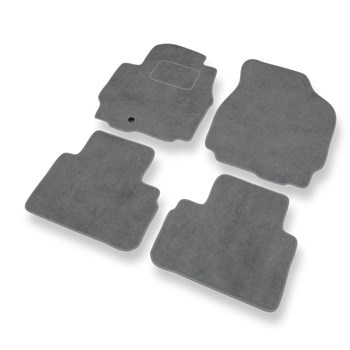 Tapetes de veludo para carros Mazda Tribute II SUV (2003-2007) - Tapetes para carros cinza