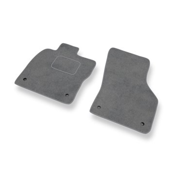 Tapetes de veludo para carros Volkswagen Golf VII (2012-2020) - Tapetes para carros cinza