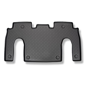 Tapetes TPE para Tesla Model X SUV (10.2016-....) - 6 lugares; II fileira