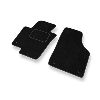 Tapetes de veludo para carros Volkswagen Tiguan (2007-2016) - Tapetes para carros preta