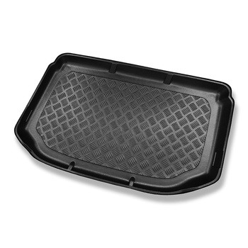 Tapete para a bagageira projetado para Chevrolet Aveo T300 Hatchback (06.2011-10.2020) - parte superior do porta-malas; para carros com base dupla no porta-malas