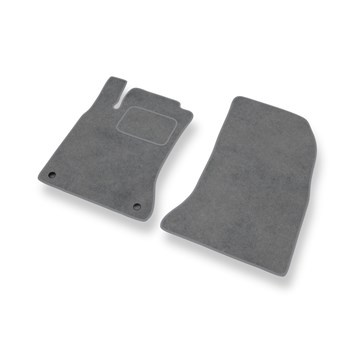 Tapetes de veludo para carros Mercedes-Benz Classe B W246 Sports Tourer (2011-2018) - Tapetes para carros cinza