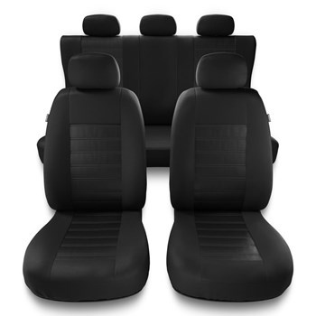 Capas de carro universais para Volkswagen Caddy I, II, III, IV (1983-2019) - Tipo 2 (preto)