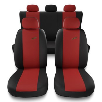 Capas de carro universais para Nissan Juke (2010-2019) - vermelho