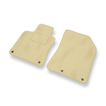 Tapetes de veludo para carros Peugeot 308 II Hatchback (2013-2021) - Tapetes para carros bege