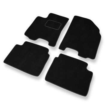 Tapetes de veludo para carros Chevrolet Lacetti Hatchback, Combo, Sedan (2003-2009) - Tapetes para carros preta