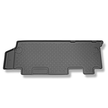 Tapetes TPE para Volkswagen Caravelle T5, T6, T6.1 Van (2003-....) - costas completas 2ª fileira (T - 2ª fileira)