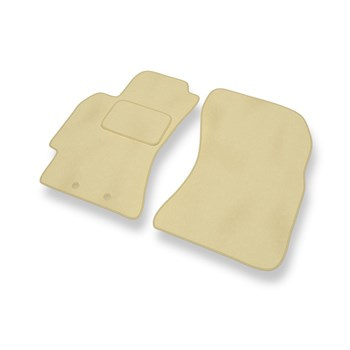 Tapetes de veludo para carros Subaru Forester III SUV (2008-2013) - Tapetes para carros bege